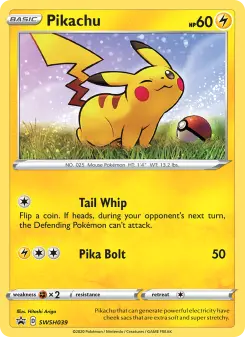 Pikachu – Carta Pokémon TCG