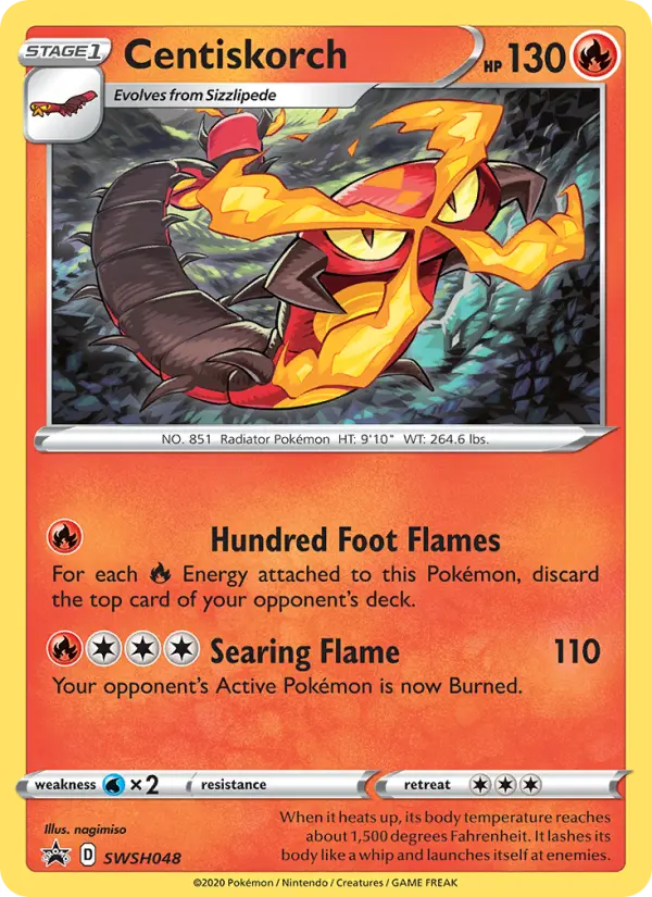 Centiskorch – Pokémon TCG