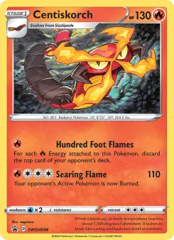 Centiskorch – Carta Pokémon TCG