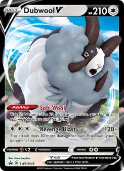Dubwool V – Carta Pokémon TCG
