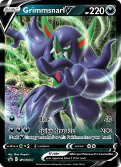 Grimmsnarl V – Carta Pokémon TCG