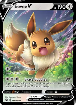Eevee V – Carta Pokémon TCG
