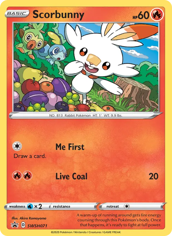 Scorbunny – Pokémon TCG