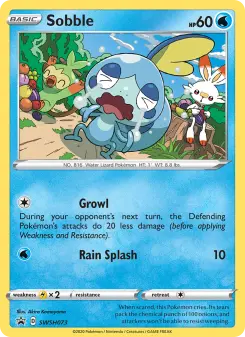 Sobble – Carta Pokémon TCG