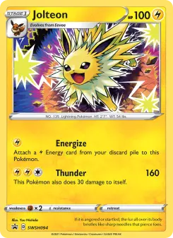 Jolteon – Carta Pokémon TCG