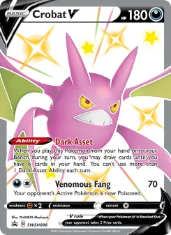 Crobat V – Carta Pokémon TCG