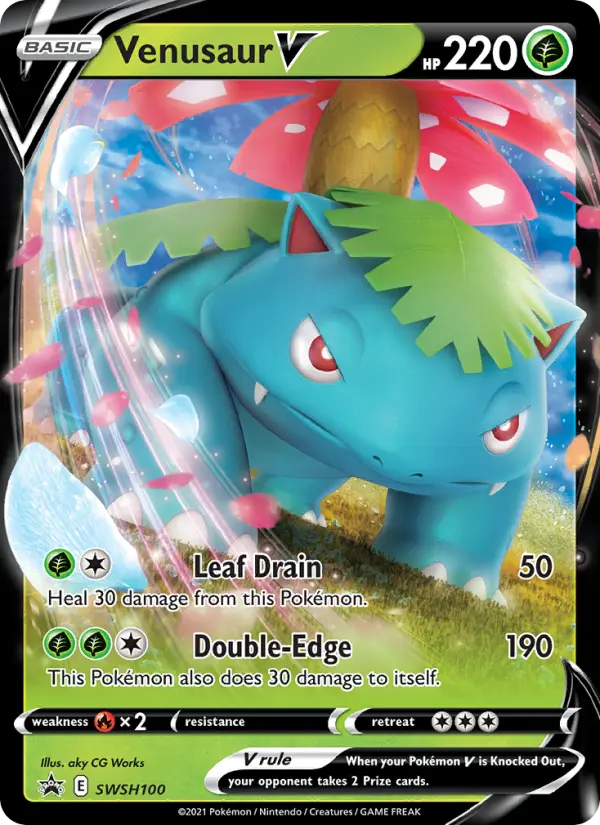 Venusaur V – Pokémon TCG