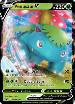Venusaur V – Carta Pokémon TCG