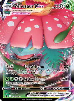 Venusaur VMAX – Carta Pokémon TCG