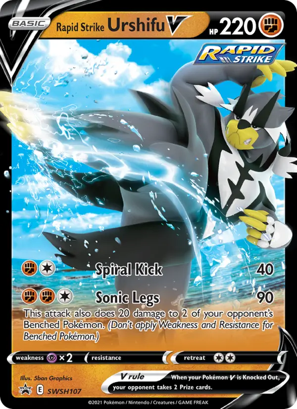 Urshifu Golpe Fluido V – Pokémon TCG