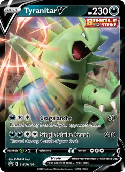 Tyranitar V – Carta Pokémon TCG