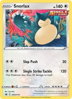Snorlax – Carta Pokémon TCG