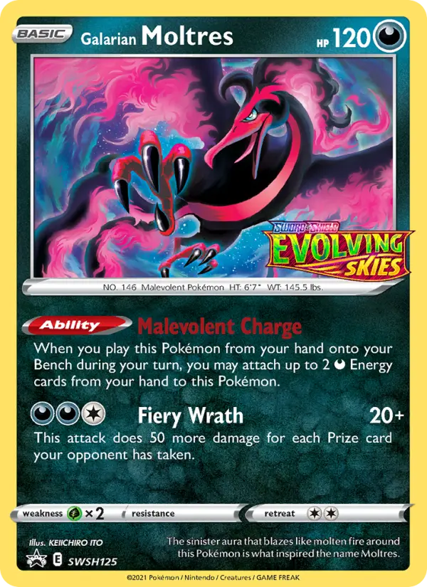 Moltres de Galar – Pokémon TCG