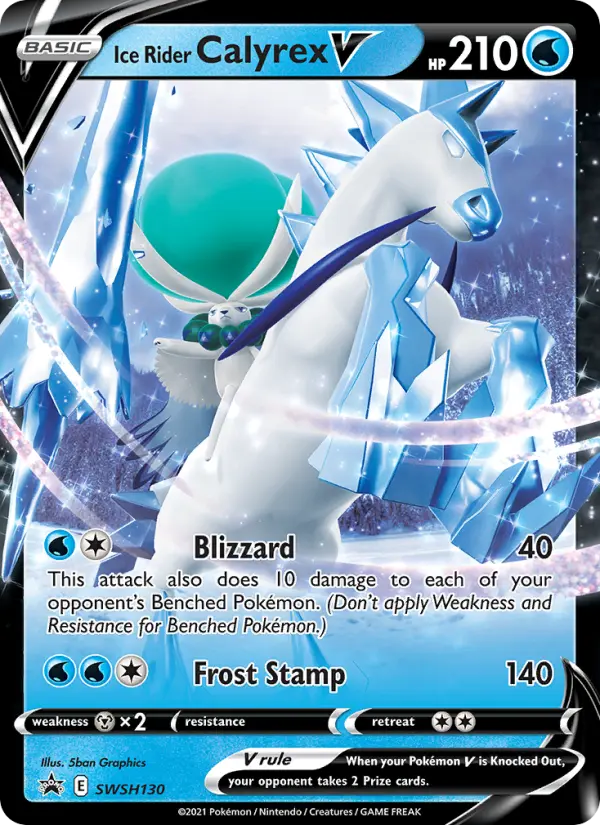 Calyrex Cavaleiro Glacial V – Pokémon TCG