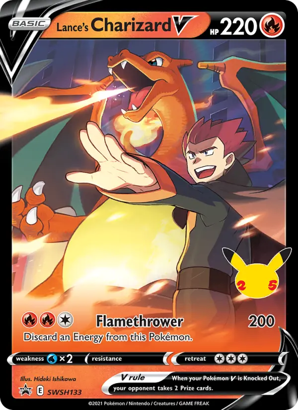 Charizard V do Lance – Pokémon TCG