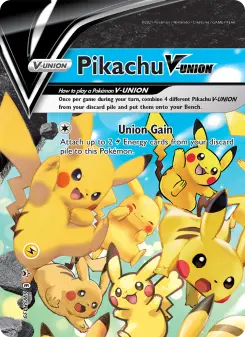 Pikachu V-UNIÃO – Carta Pokémon TCG
