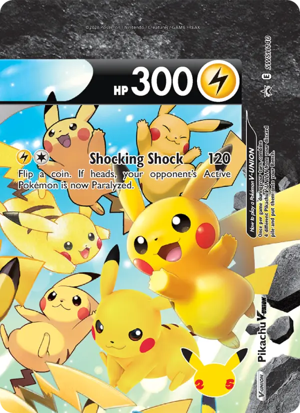 Pikachu V-UNIÃO – Pokémon TCG
