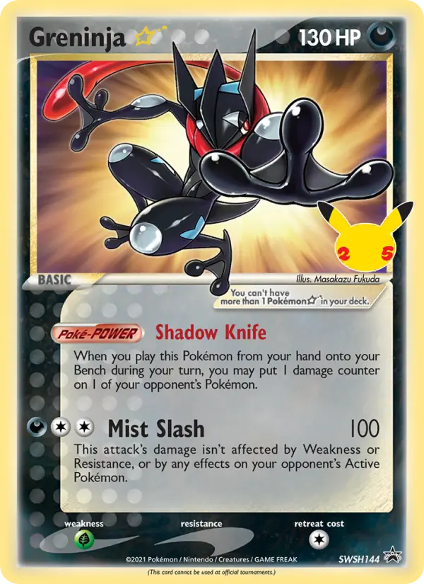 Greninja {star} – Pokémon TCG