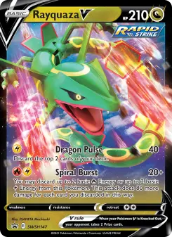 Rayquaza V – Carta Pokémon TCG