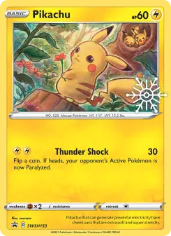 Pikachu – Carta Pokémon TCG