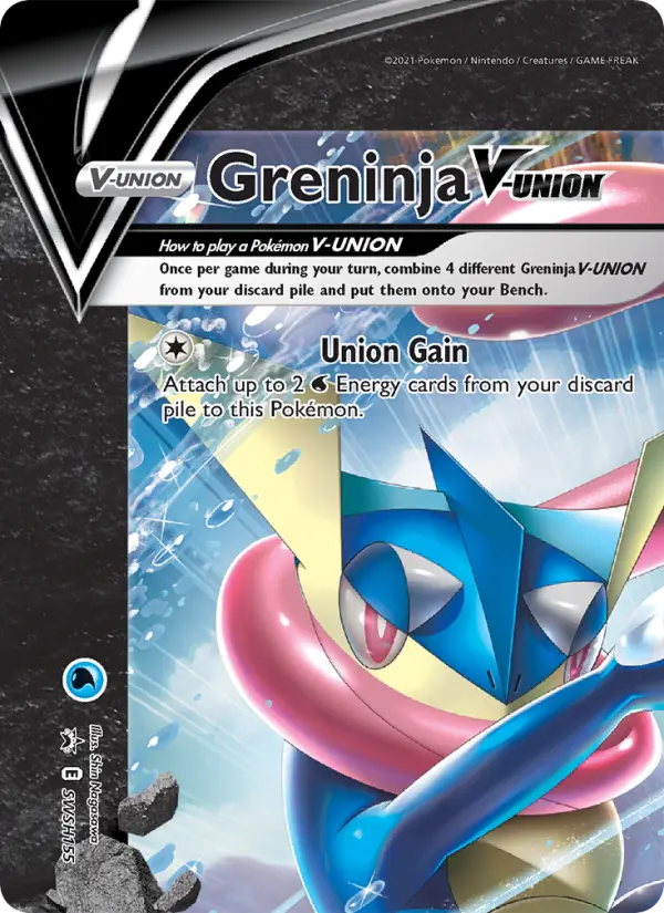 Greninja V-UNIÃO – Pokémon TCG