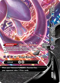 Mewtwo V-UNIÃO – Carta Pokémon TCG