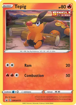 Tepig – Carta Pokémon TCG