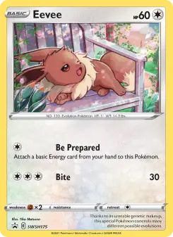Eevee – Carta Pokémon TCG