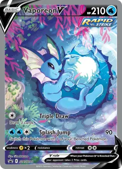 Vaporeon V – Carta Pokémon TCG