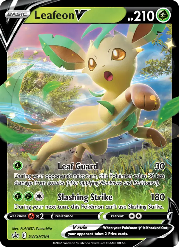Leafeon V – Pokémon TCG