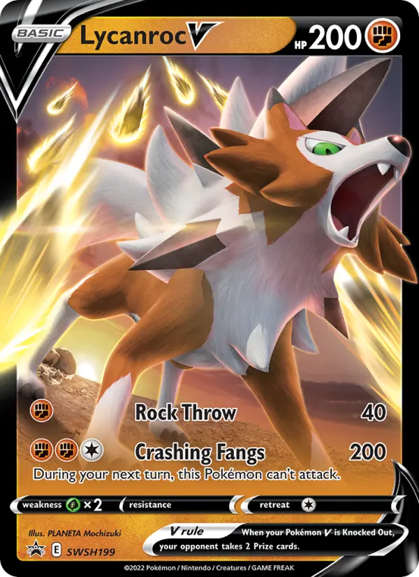 Lycanroc V – Pokémon TCG