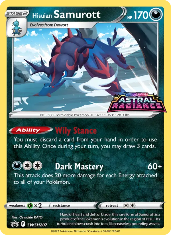 Samurott de Hisui – Pokémon TCG