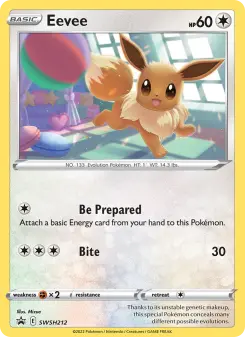 Eevee – Carta Pokémon TCG
