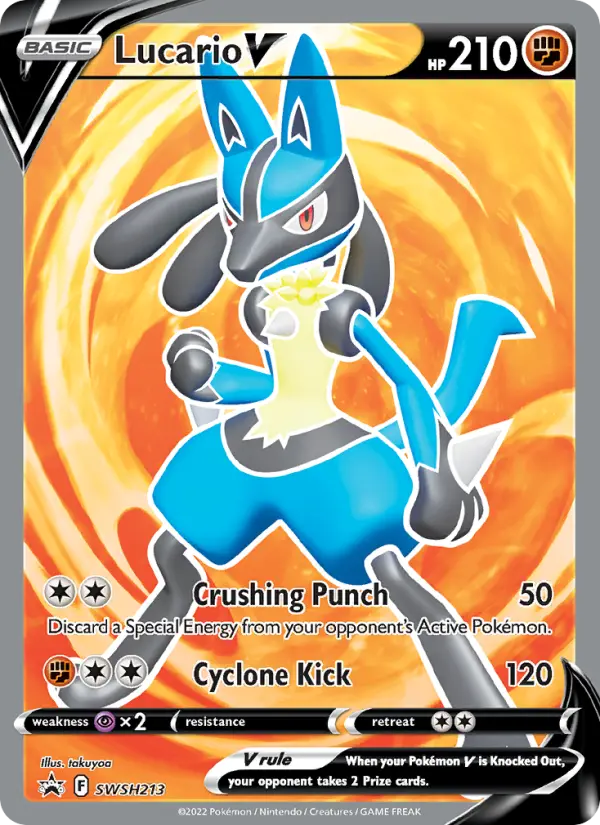 Lucario V – Pokémon TCG