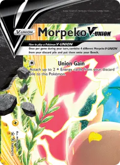 Morpeko V-UNIÃO – Carta Pokémon TCG
