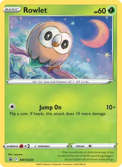 Rowlet – Carta Pokémon TCG