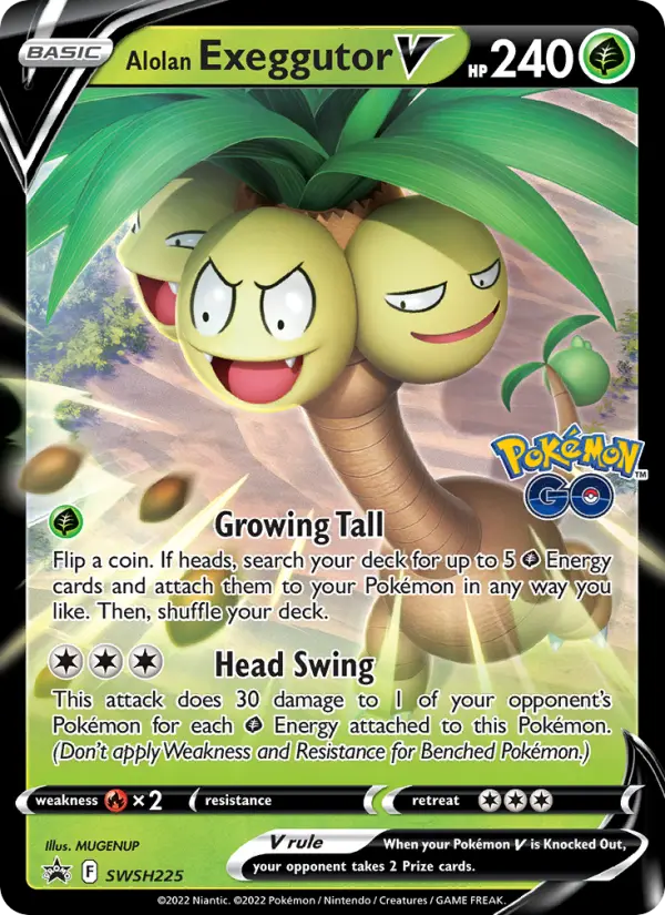 Exeggutor de Alola V – Pokémon TCG