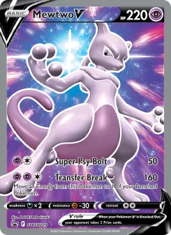 Mewtwo V – Carta Pokémon TCG