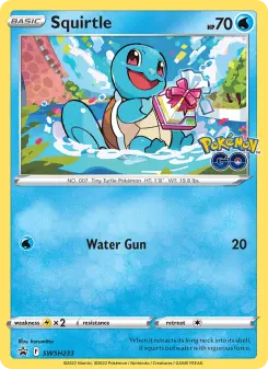 Squirtle – Carta Pokémon TCG