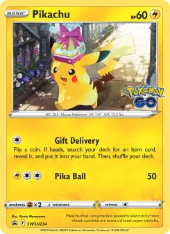 Pikachu – Carta Pokémon TCG