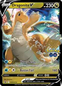 Dragonite V – Carta Pokémon TCG