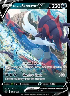 Samurott de Hisui V – Carta Pokémon TCG