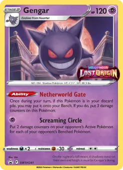 Gengar – Carta Pokémon TCG