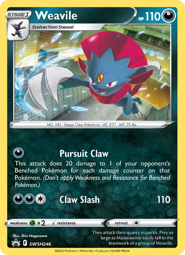 Weavile – Pokémon TCG