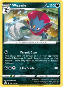 Weavile – Carta Pokémon TCG