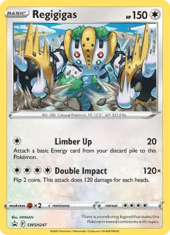 Regigigas – Carta Pokémon TCG