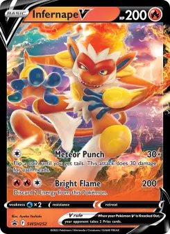 Infernape V – Carta Pokémon TCG