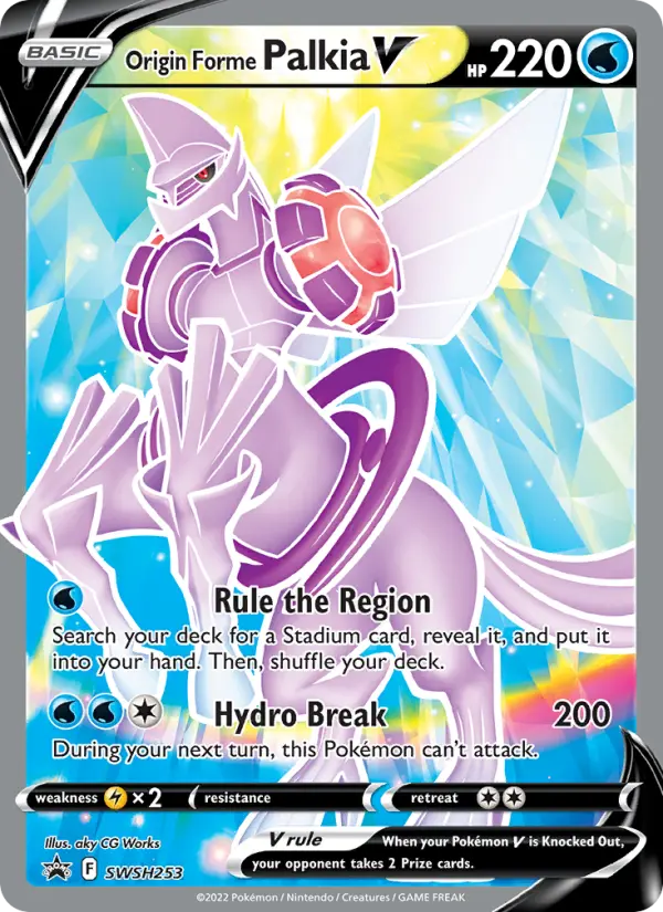 Palkia Forma Origem V – Pokémon TCG