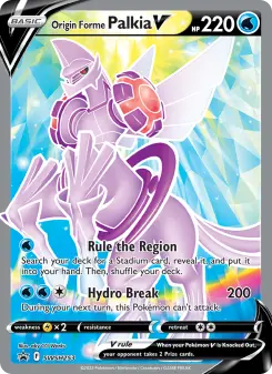 Palkia Forma Origem V – Carta Pokémon TCG