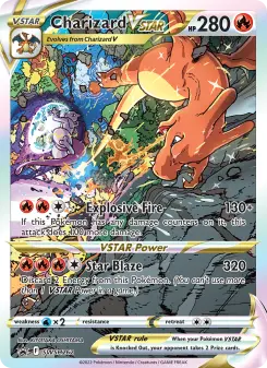Charizard V-ASTRO – Carta Pokémon TCG